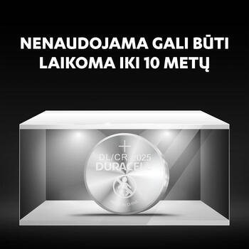 Baterija DURACELL 2025 2 gab. (250-07290)