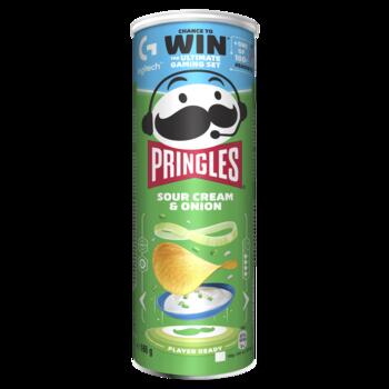 Čipsi PRINGLES ar krējumu un sīpoliem Gaming 165 g (450-10910)