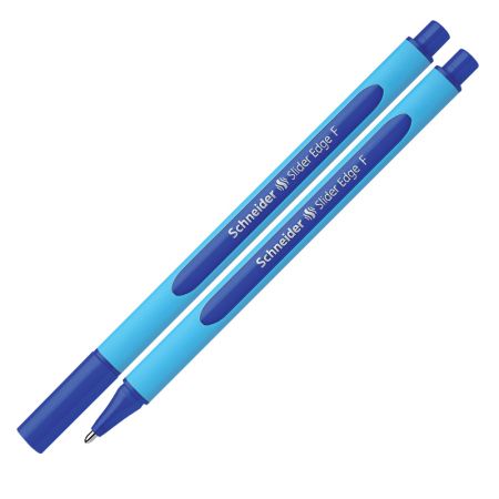 Lodīšu pildspalva SCHNEIDER SLIDER EDGE 0.5 mm, zils korpuss, zila tinte (200-05205)