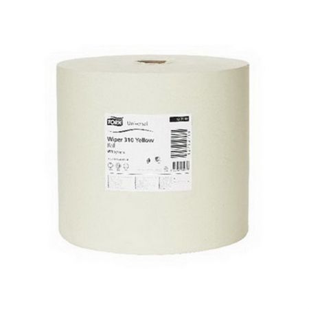 Industriālais papīrs TORK Universal 310 Big Roll W1, 1 sl., 33 cm x 1190 m, dzeltenā krāsā 127107 (400-00015)