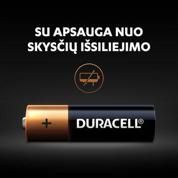Baterijas DURACELL AA, LR6, 2 gab. (250-00407)