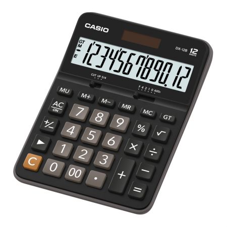 Galda kalkulators CASIO DX-12B, 129 x 175 x 33 mm (250-05231)