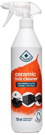 Keramisko plīts virsmu tīrītājs KVADRO, 750ml (400-08672)