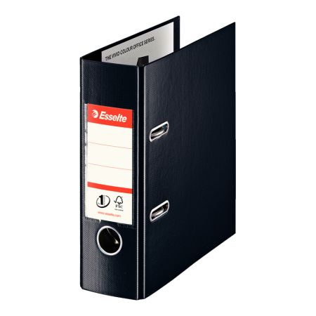 Mape-reģistrs ESSELTE VIVIDA No1 Power PP A5 formāts 75mm, melns (150-00049)
