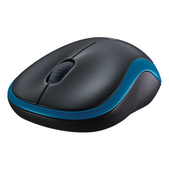 Bezvadu pele LOGITECH M185 (910-002239), zila (250-04389)