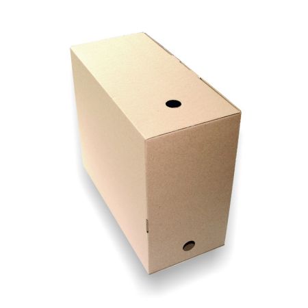 Arhīva kārba SMLT  295 x 175 x 370 mm, brūna, mikro gofrētais kartons (150-00610)