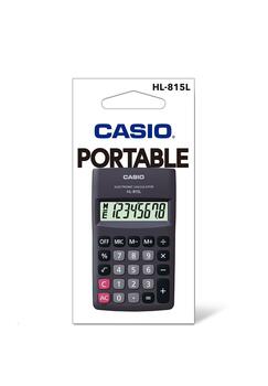 Kabatas kalkulators CASIO HL-815L, 70 x 118 x 18 mm, melns (250-08032)