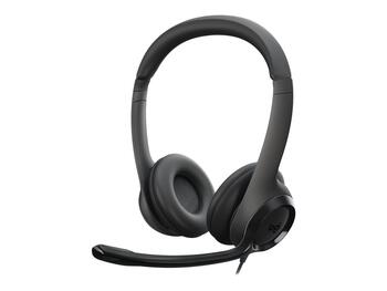 Austiņas LOGITECH H390 USB, melnas (250-08354)