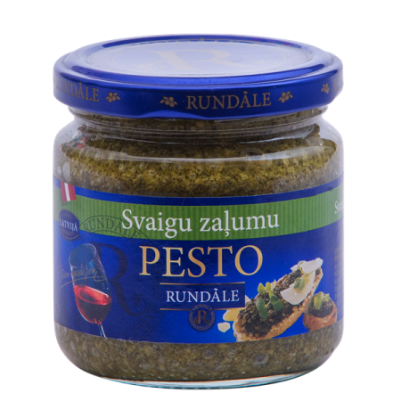 Svaigu zaļumu pesto RUNDĀLE, 180 g (450-07715)