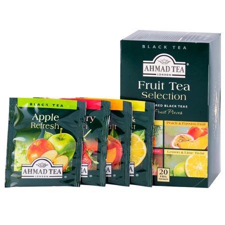 Tēja AHMAD FRUIT SELECTION, 20 x 2 g maisiņi paciņā (450-00112)