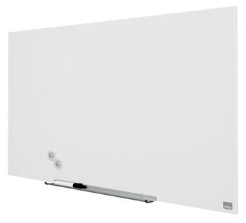 Magnētiska stikla tāfele NOBO DIAMOND 45', 99 x 56 cm, balta (250-06296)