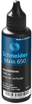 Tinte noturīgam marķierim SCHNEIDER Maxx 650, melna (200-01478)