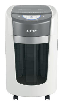 Papīra smalcinātājs Leitz IQ OptiMax Home Office 225, P5, 15L, balts (250-08948)
