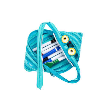 Penālis ZIPIT Wildlings Jumbo Pouch, ZTMJ-WD-CRE, zilā krāsā (550-04965)
