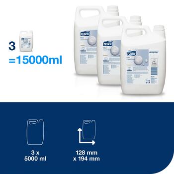 Šķidras ziepes TORK Premium Mild, 5 L, 400505 (400-00237)