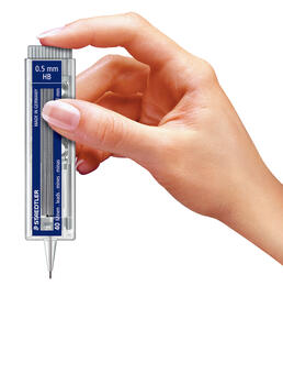 Serdeņi mehāniskajam zīmulim STAEDTLER MARS MICRO CARBON 255 0.5mm HB (200-01105)