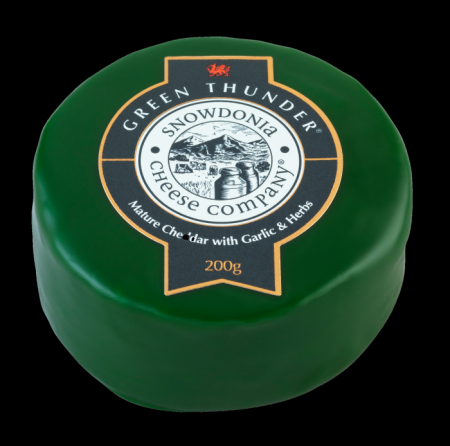 Siers čeders SNOWDONIA, Green Thunder, 200g (450-17125)