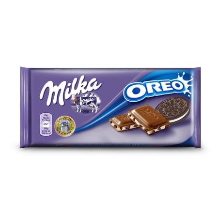 Piena šokolāde MILKA Oreo Choco, 100 g (450-01387)