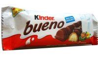 Šokolādes batoniņš KINDER Bueno, 43g (450-07958)