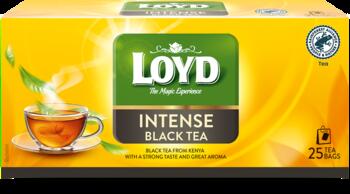 Melnā tēja LOYD Intense, 25 x 2 g (450-22545)
