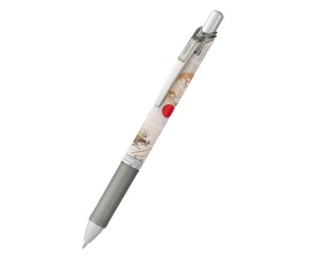 Lodīšu pildspalva PENTEL ENERGEL NATURE, 0,7 mm, zvirbulis, zila (200-16632)