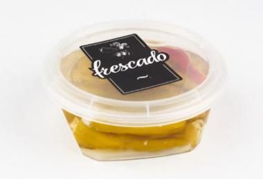 Zaļie pipari FRESCADO, pildīti ar fetas sieru, 250 g (450-10734)