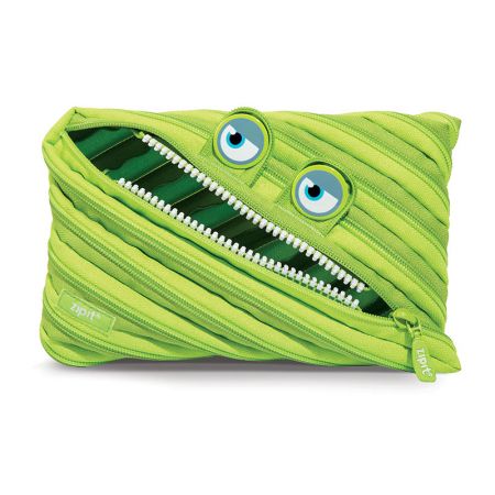 Penālis ZIPIT Wildlings Jumbo Pouch, ZTMJ-WD-ALI, zaļā krāsā (550-04964)