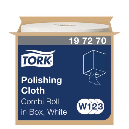 Pulēšanas lupatiņa TORK Premium Combi Roll W1/2/3, balta sp., (197270) (400-09717)