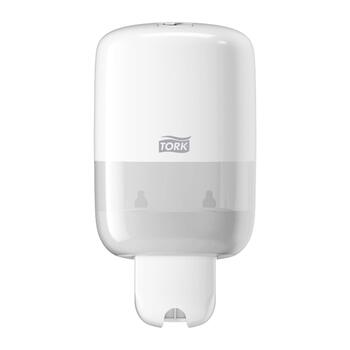 Šķidro ziepju turētājs TORK Elevation S2, tilpums 475 ml, 206 x 112 x 114 mm, baltā krāsā (400-00170)