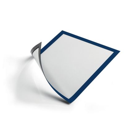 Pašlīpoša kabata DURABLE DURAFRAME® MAGNETIC ar zilas krāsas rāmi, A4 formāts, 5 gab./iepak. (200-11529)