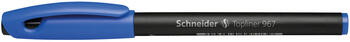 Pildspalva liners SCHNEIDER TOPLINER 967, 0.4mm, melns korpuss, zila (200-00573)