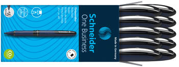 Pildspalva rollers SCHNEIDER ONE BUSINESS 0.6mm, melna (200-07841)