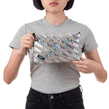 Penālis ZIPIT Metallic Jumbo Pouch, ZTJ-MT-2, sudraba krāsas (550-04990)