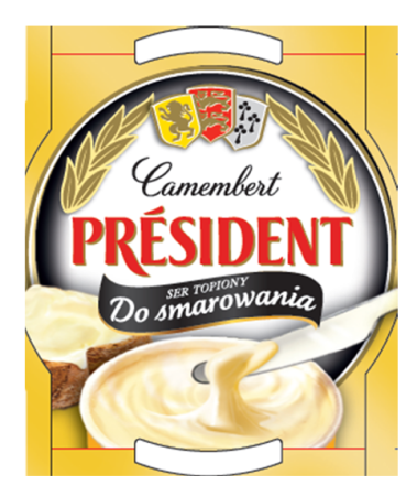 Siers President Camembert Spreadable, 120g (450-10759)
