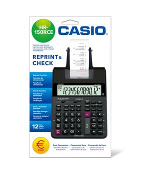 Kalkulators ar printeri CASIO HR-150RCE, 65 x 165 x 295 mm (250-05699)