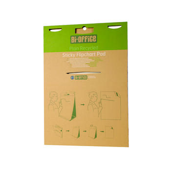 Līmējošās galda papīra tāfeles bloks 65 x 98 cm BI-OFFICE EARTH (250-06698)