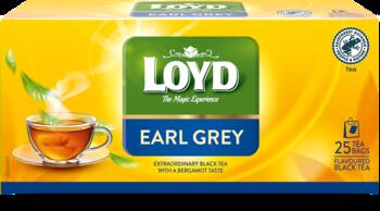 Melnā tēja LOYD Earl Grey, 25 x 1,7 g (450-25740)