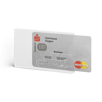 Kredītkaršu turētājs DURABLE ar RFID aizsardzību, (3 gab.) retail paka (150-03589)