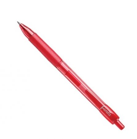 Gēla pildspalva "Comfort GP" FOROFIS izvelkama sarkana tinte 0,7mm (200-15193)