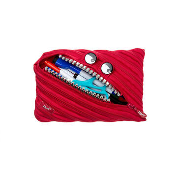 Penālis ZIPIT Grillz Monster Jumbo Pouch, ZTMJ-GR-RI, sarkanā krāsā (550-04975)