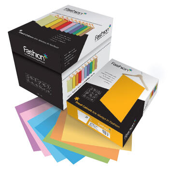 Krāsains papīrs IMAGE COLORACTION, A4, 160 gsm, 70 loksnes, RAINBOW, MIX (100-00119)