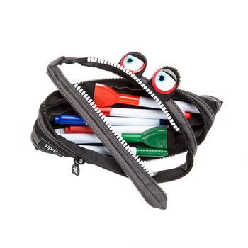 Penālis ZIPIT Wildlings Pouch, ZTM-WD-BG, melnā krāsā (550-04962)