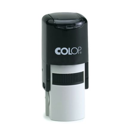 Zīmogs COLOP Printer R24, melns korpuss, zils spilventiņš (650-00185)