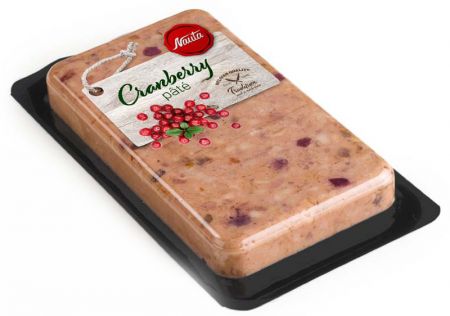 Cūkgaļas pastēte vārīta ar dzērvenēm, I klase, 150g (450-14715)