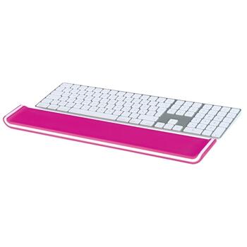 Tastatūras paliktnis Leitz Ergo WOW, rozā (250-07661)