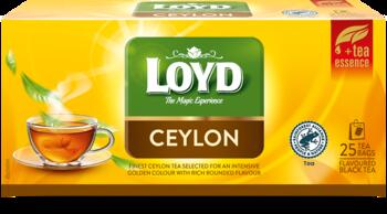 Aromatizēta melnā tēja LOYD Ceylon, 25x2g (450-11587)