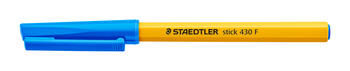Lodīšu pildspalva STAEDTLER STICK 430F 0.7mm zila (200-00340)
