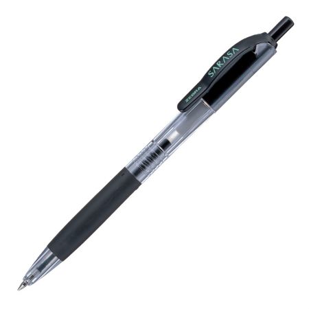 Gela pildspalva ZEBRA SARASA 0.5mm melna (200-00547)