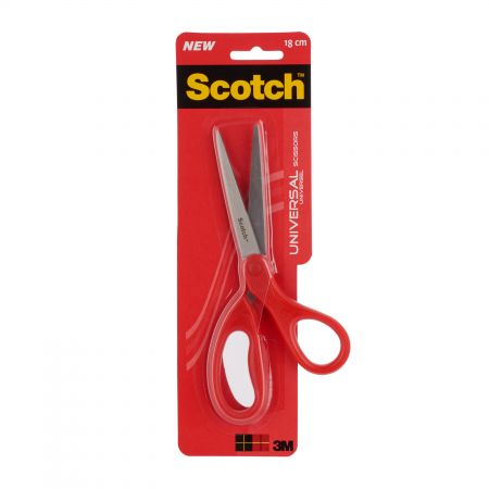 Scotch™ universālās šķēres, sarkanas, 18 cm (200-15830)