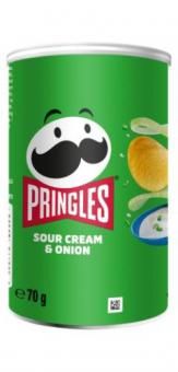 PRINGLES SOUR CREAM & ONION 70g (450-18171)